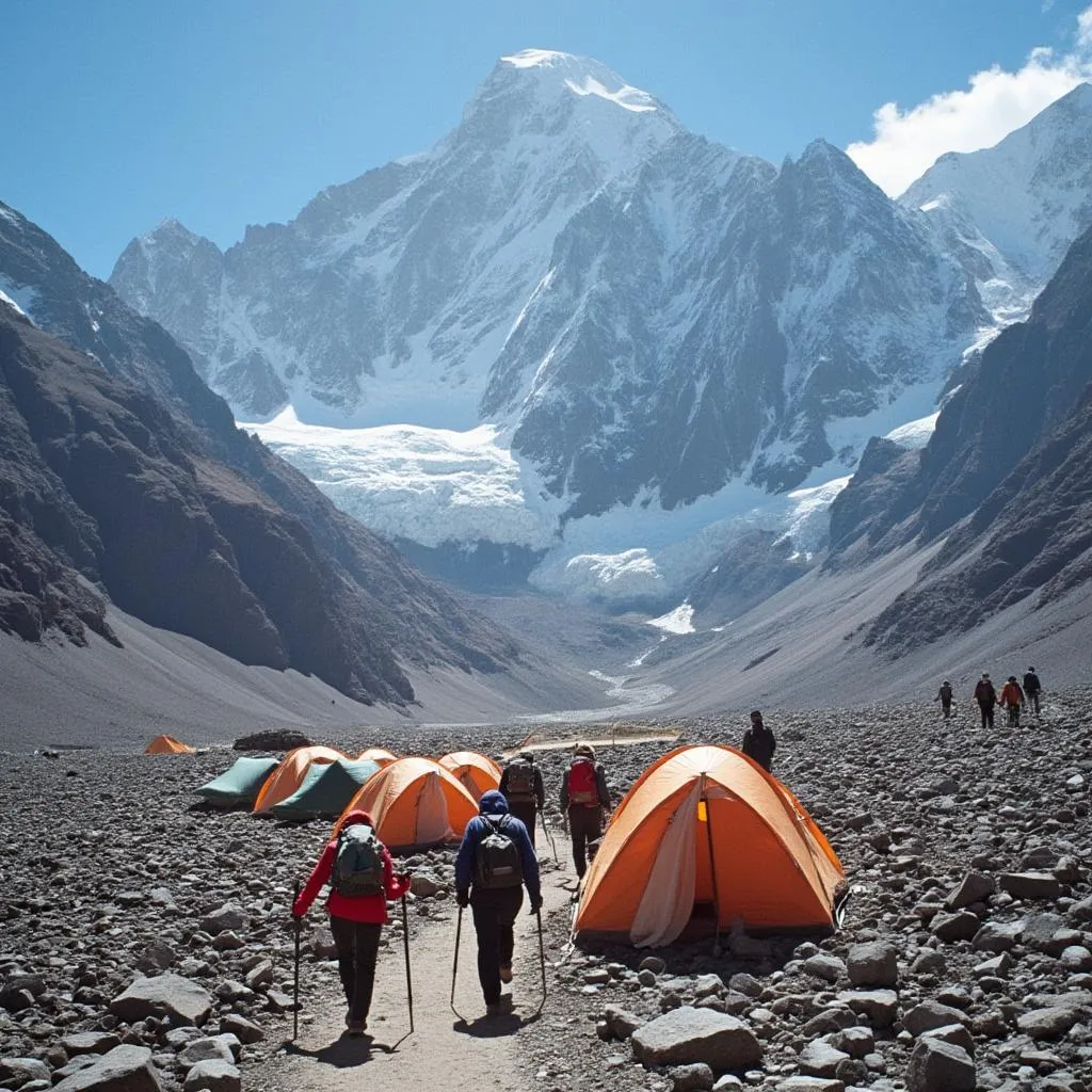 Campamento base Aconcagua